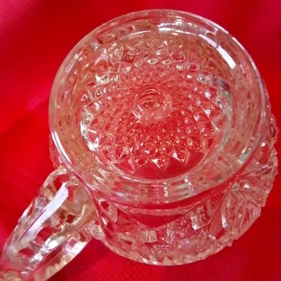 Vintage Cut Glass Creamer - Picture 6 of 6